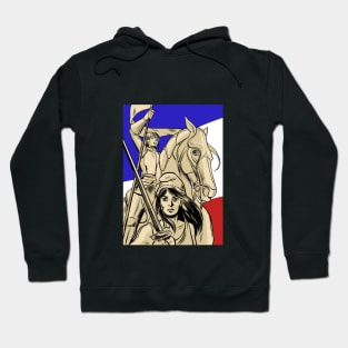 Joan of Arc and Marianne Hoodie